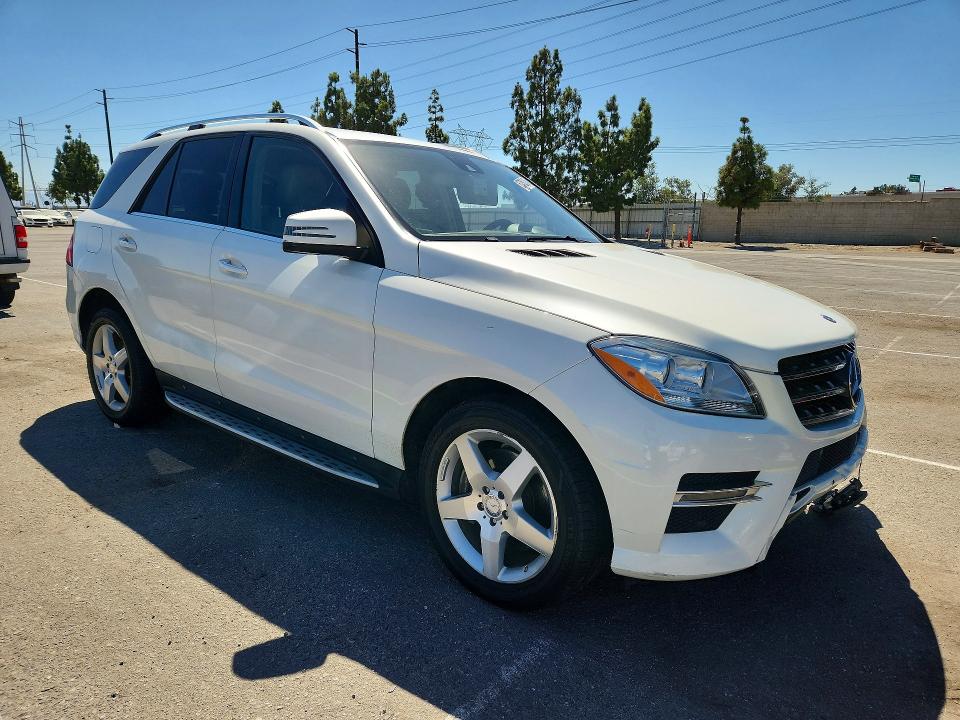 Photo 4 from auction – 2014 MERCEDES-BENZ ML with VIN 4JGDA5JB1EA404806