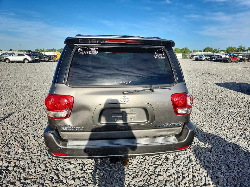 Photo 6 from auction – 2006 TOYOTA SEQUOIA with VIN 5TDBT44A76S262257