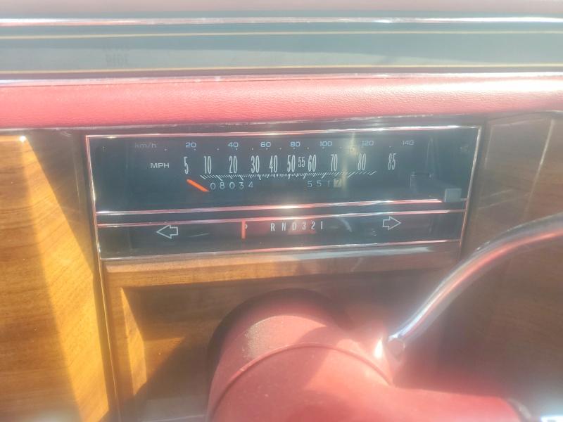 Photo 9 from auction – 1988 CADILLAC BROUGHAM with VIN 1G6DW51Y3J9702234