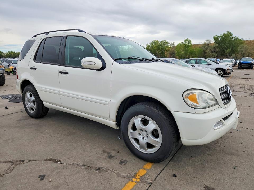 Photo 4 from auction – 2002 MERCEDES-BENZ ML with VIN 4JGAB54E52A355594