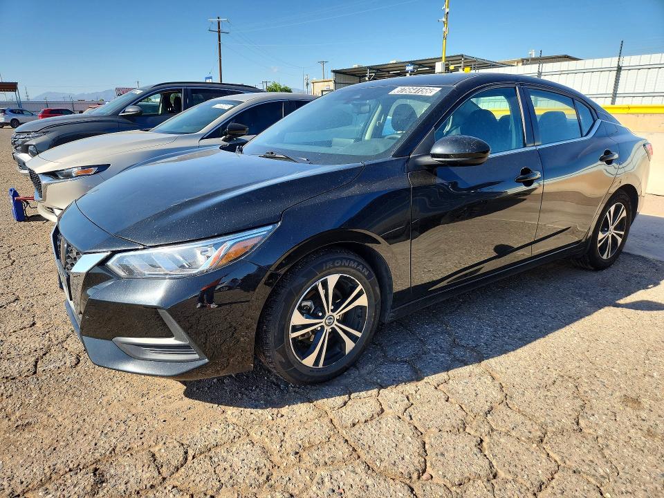 NISSAN SENTRA 2023 with VIN 3N1AB8CV4PY277418 - Photo from auction