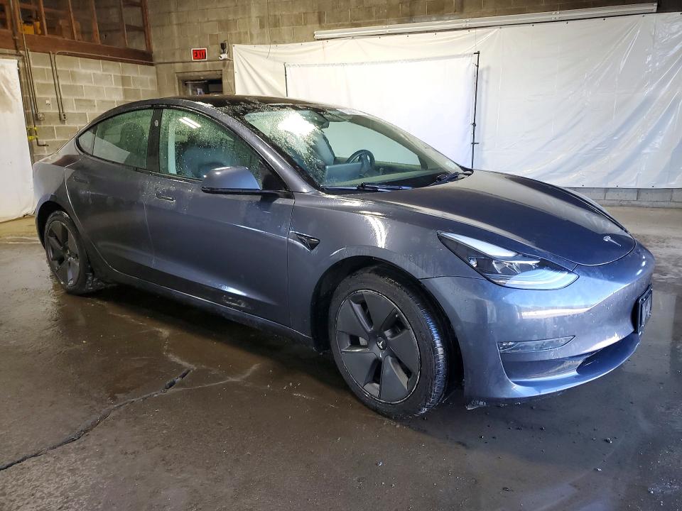 Photo 4 from auction – 2022 TESLA MODEL 3 with VIN 5YJ3E1EA8NF370692