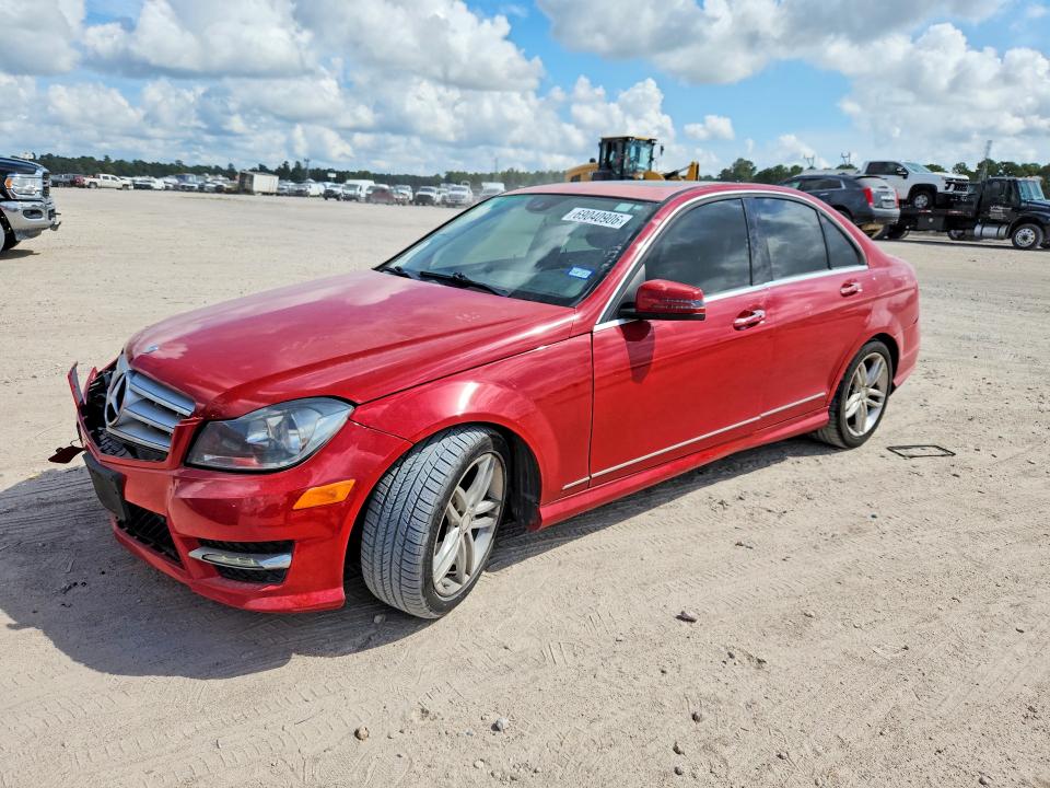 MERCEDES-BENZ C 2013 with VIN WDDGF4HB0DF997018 - Photo from auction