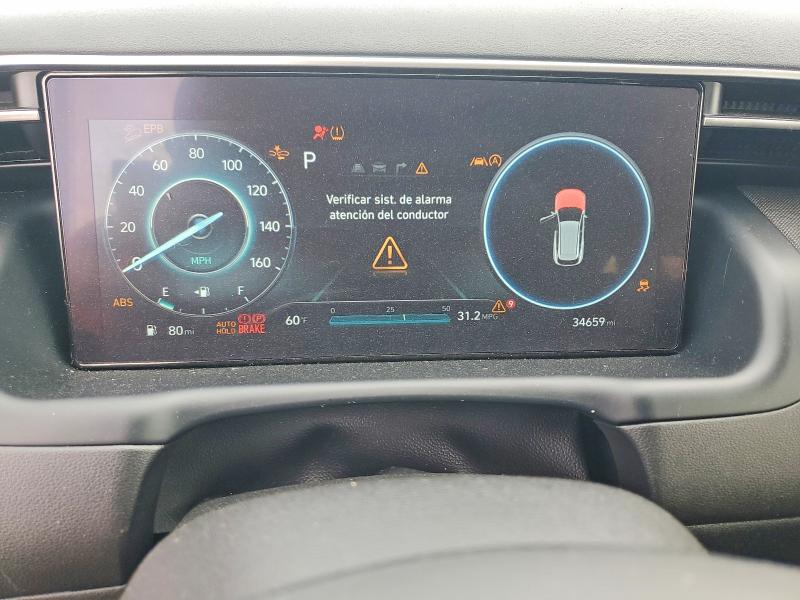 Снимка 9 от търг – 2024 HYUNDAI TUCSON с VIN 5NMJFCDE8RH377215