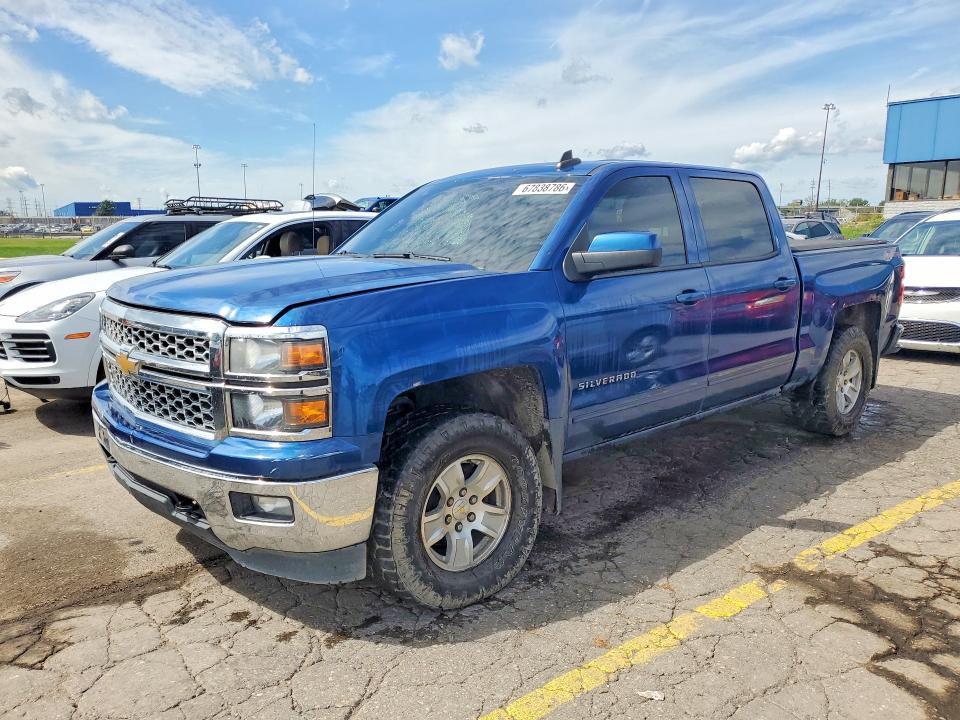 Photo 1 from auction – 2015 CHEVROLET SILVERADO with VIN 3GCUKREC6FG214448