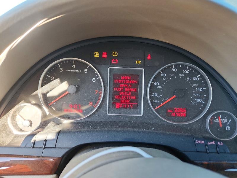 Photo 9 from auction – 2008 AUDI A4 with VIN WAUAF78E68A009414
