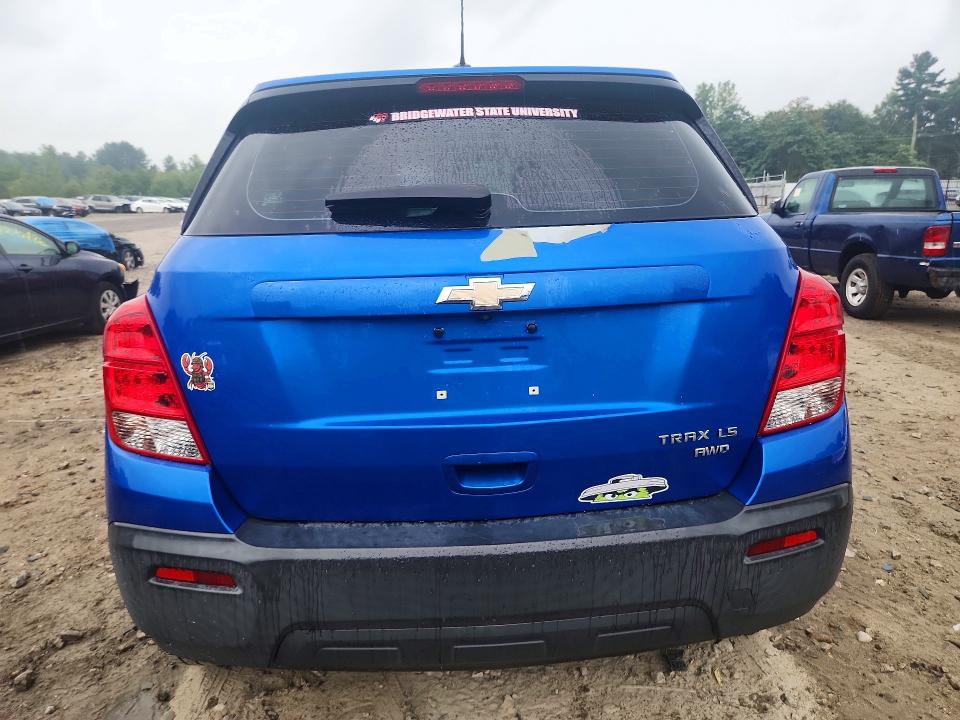 Photo 6 from auction – 2016 CHEVROLET TRAX with VIN KL7CJNSB6GB697787