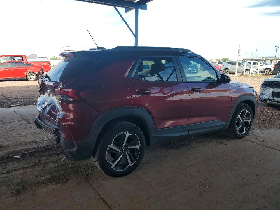 Photo 3 from auction – 2022 CHEVROLET TRAILBLAZER with VIN KL79MTSL7NB069300