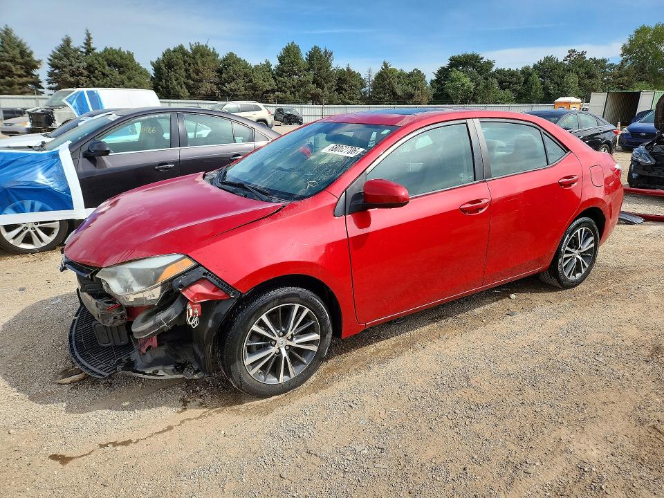 Снимка 1 от търг – 2016 TOYOTA COROLLA с VIN 2T1BURHE5GC741729