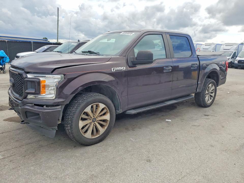 FORD F150 2018 with VIN 1FTEW1E59JKF68333 - Photo from auction