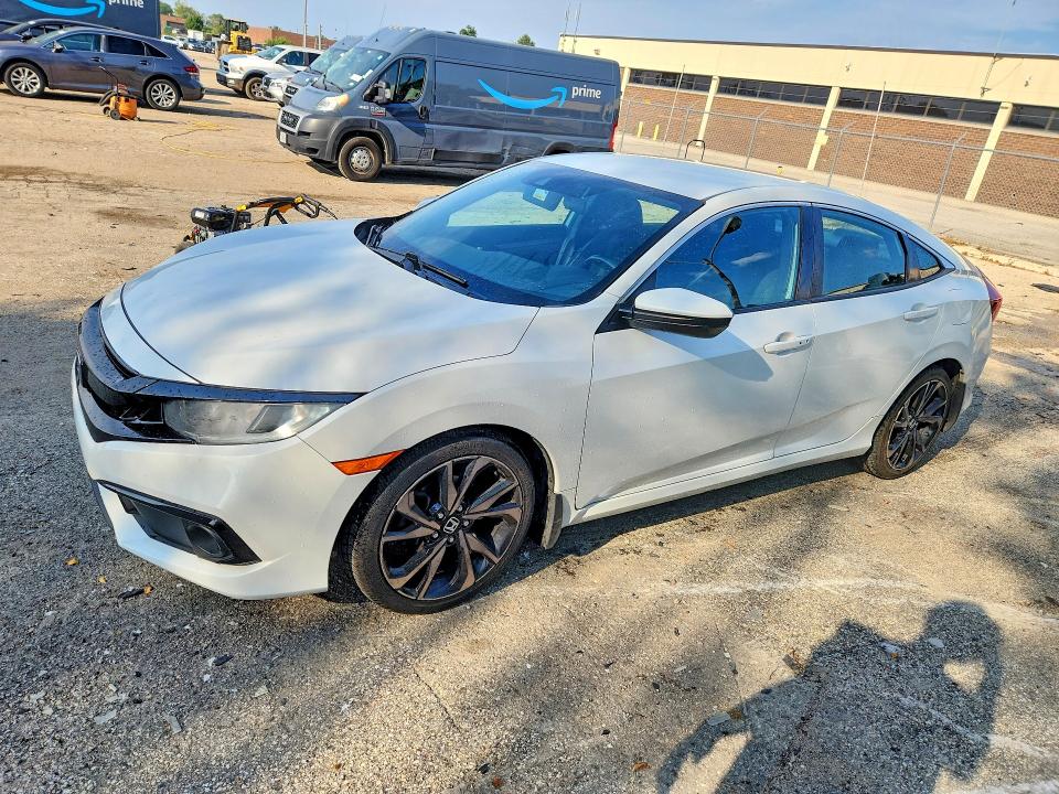 HONDA CIVIC 2021 with VIN 2HGFC2F83MH504426 - Photo from auction