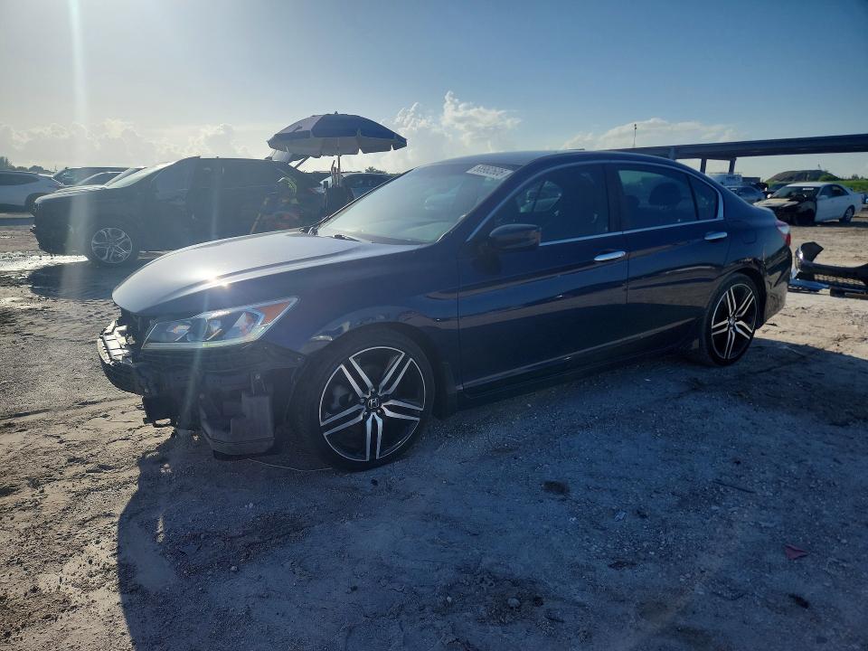 Photo 1 from auction – 2017 HONDA ACCORD with VIN 1HGCR2F59HA009305
