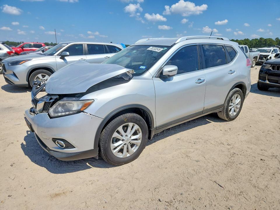 NISSAN ROGUE 2016 with VIN KNMAT2MT0GP616861 - Photo from auction