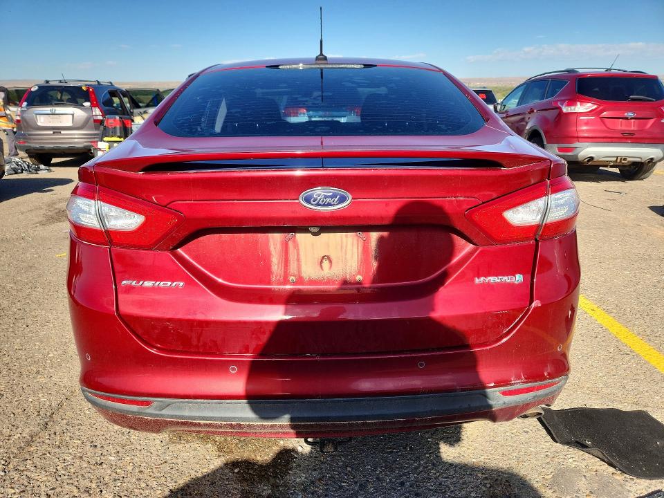 Photo 6 from auction – 2016 FORD FUSION with VIN 3FA6P0LU0GR289921