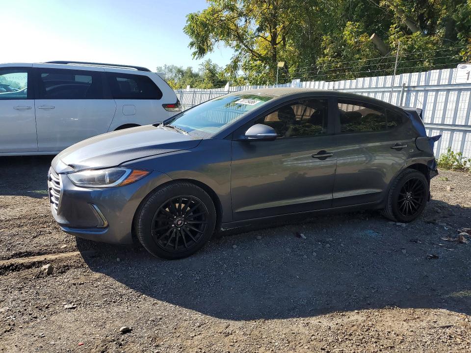 Снимка 1 от търг – 2017 HYUNDAI ELANTRA с VIN KMHD84LFXHU250959