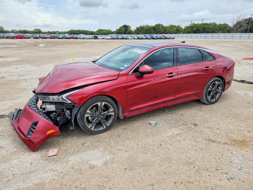 KIA K5 2021 with VIN 5XXG34J28MG010700 - Photo from auction