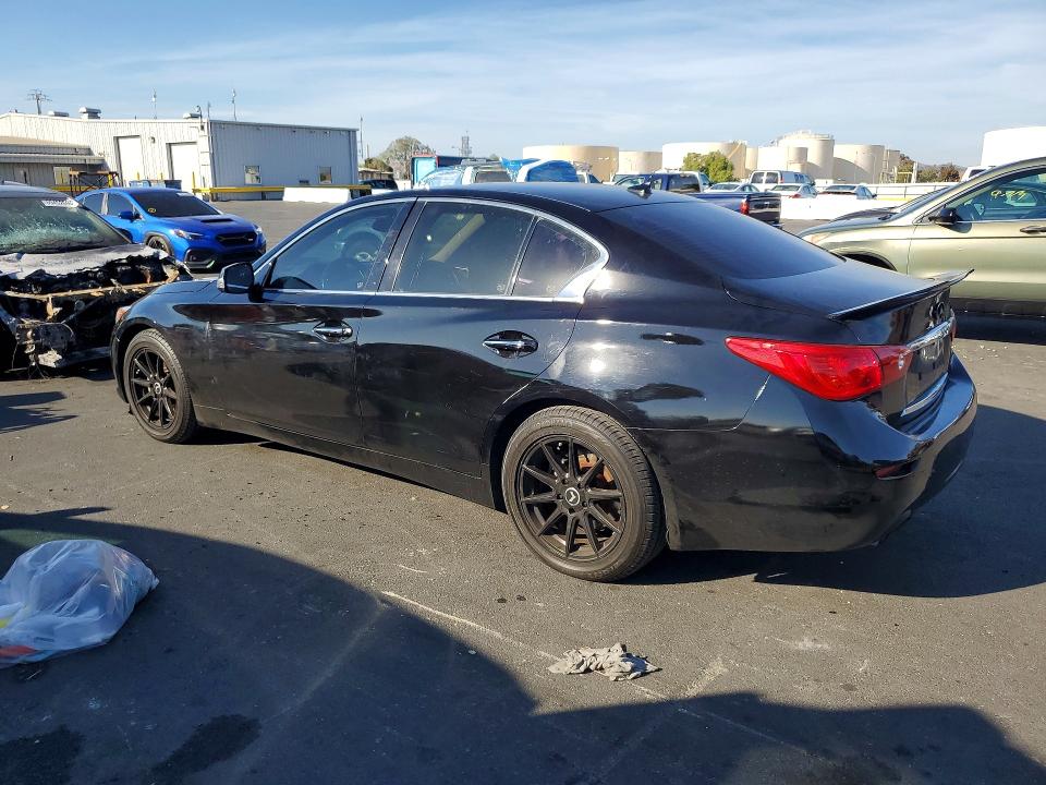 Photo 2 from auction – 2014 INFINITI Q50 with VIN JN1BV7AP8EM683342