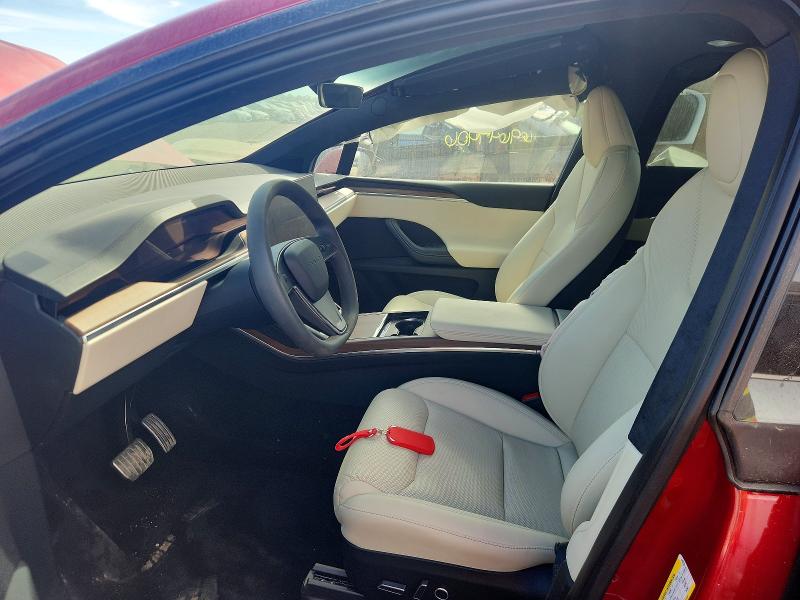 Photo 7 from auction – 2024 TESLA MODEL X with VIN 7SAXCAE56RF443223