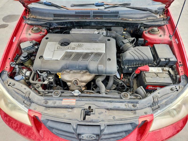 Photo 11 from auction – 2006 KIA SPECTRA with VIN KNAFE161765322693