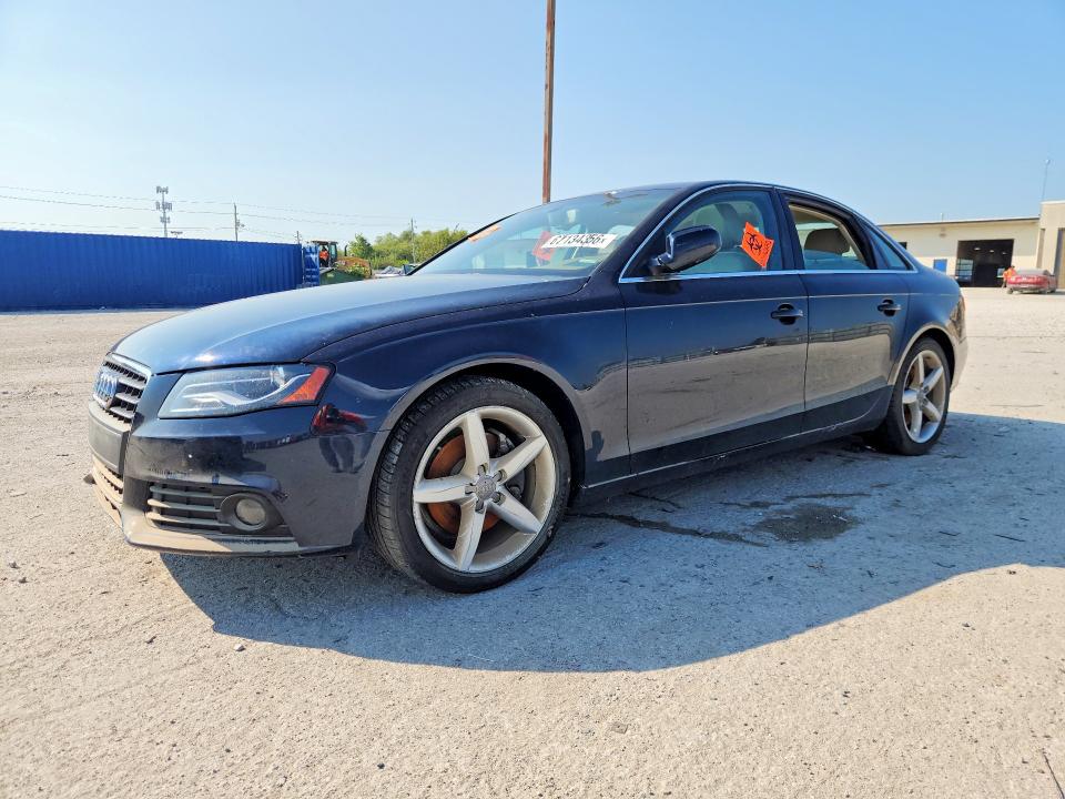 AUDI A4 2011 with VIN WAUFFAFL9BN043254 - Photo from auction