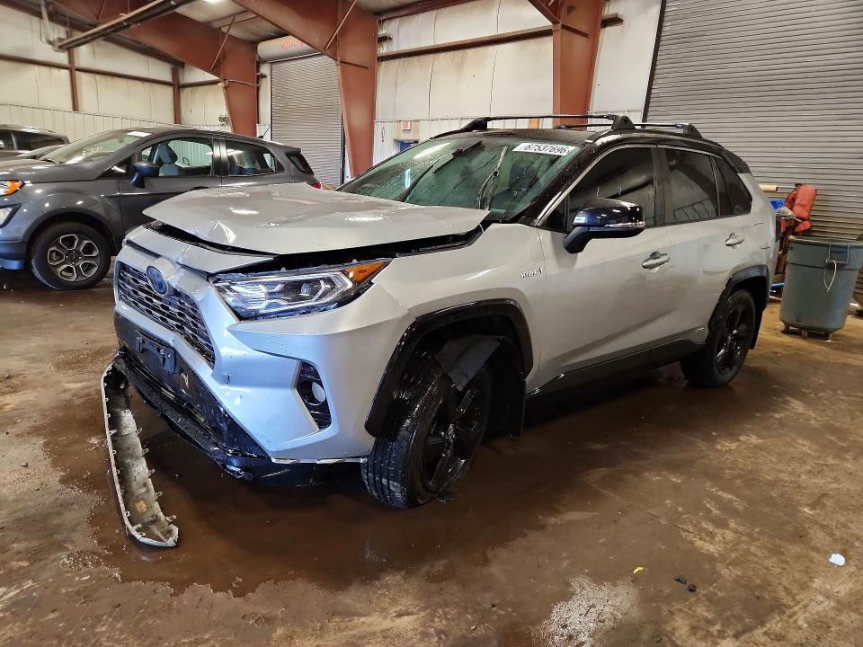 TOYOTA RAV4 2021 with VIN 2T3E6RFV5MW013419 - Photo from auction
