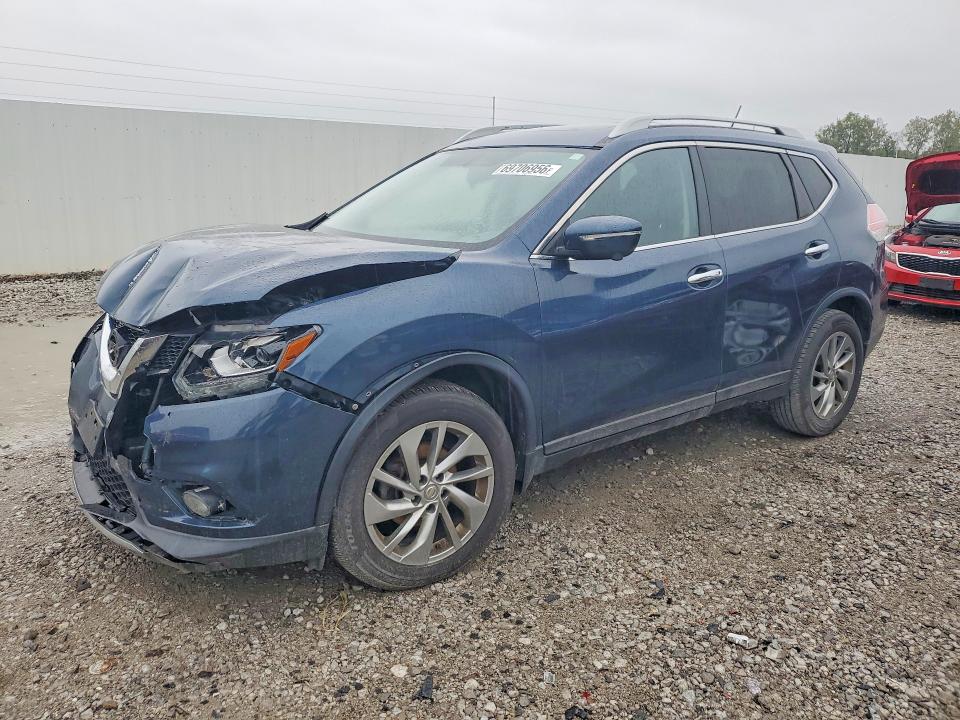 NISSAN ROGUE 2015 с VIN 5N1AT2MV7FC780952 - Снимка от търг
