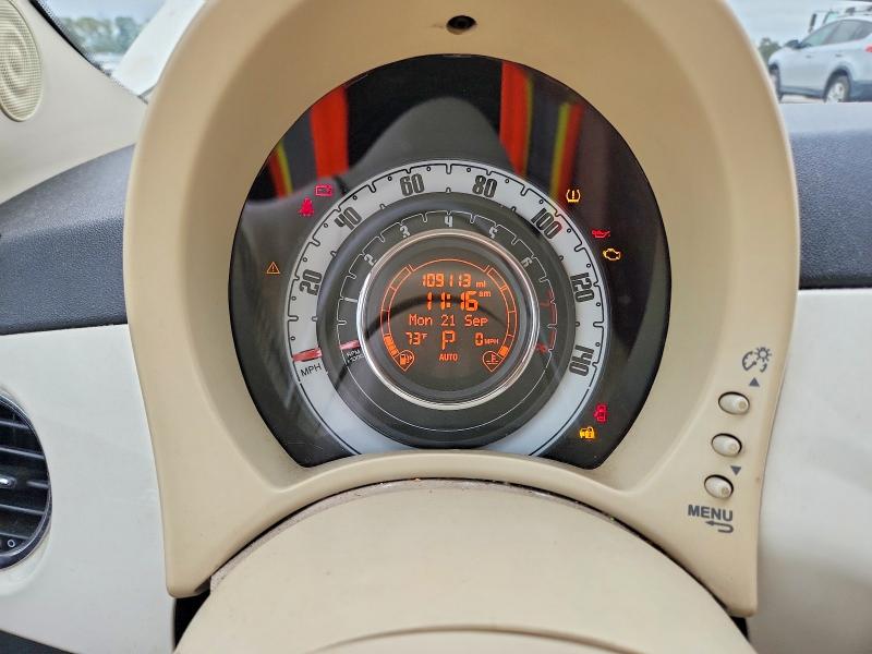 Photo 9 from auction – 2015 FIAT 500 with VIN 3C3CFFDR0FT501381