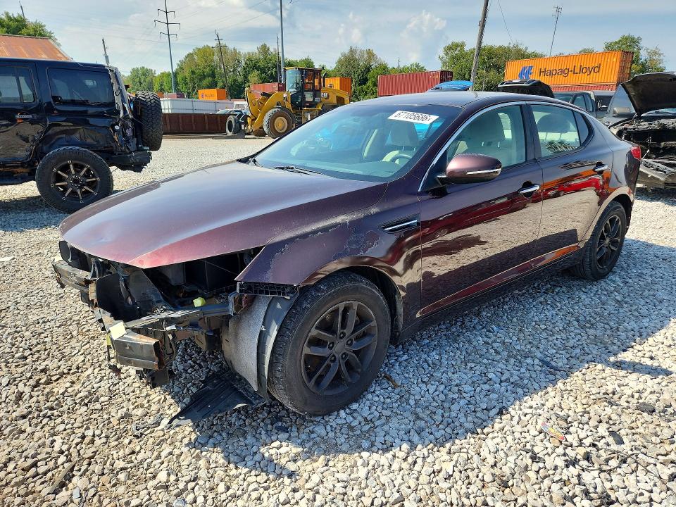 KIA OPTIMA 2012 with VIN 5XXGM4A70CG044671 - Photo from auction