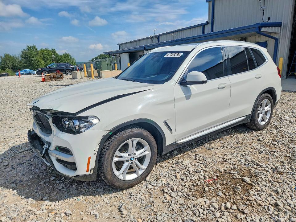 BMW X3 2020 with VIN 5UXTY5C01LLE58231 - Photo from auction
