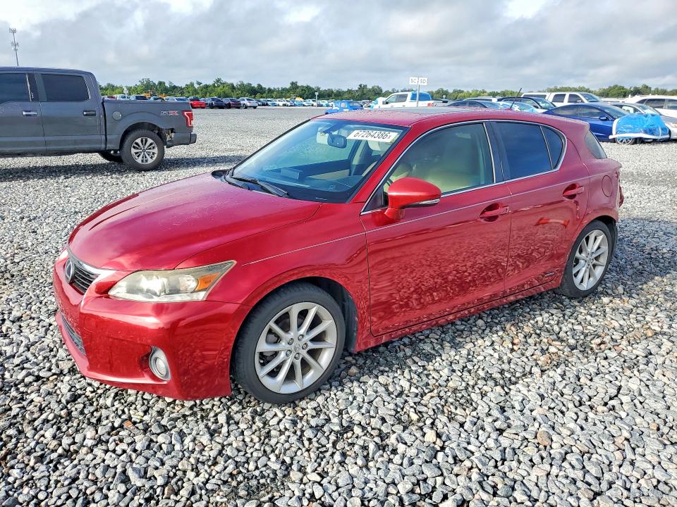 Photo 1 from auction – 2013 LEXUS CT with VIN JTHKD5BH5D2132631