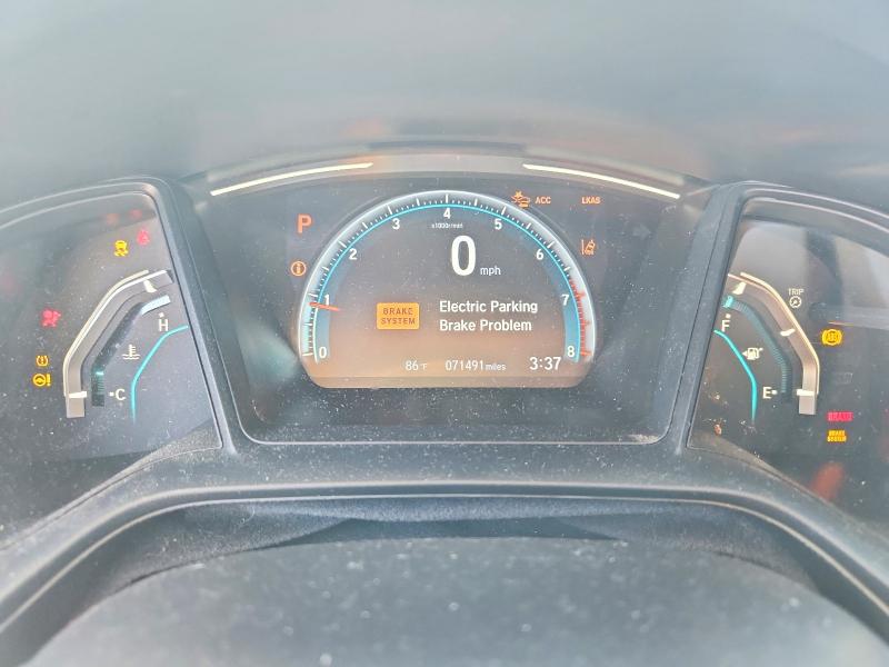 Photo 9 from auction – 2020 HONDA CIVIC with VIN 2HGFC2F69LH587213