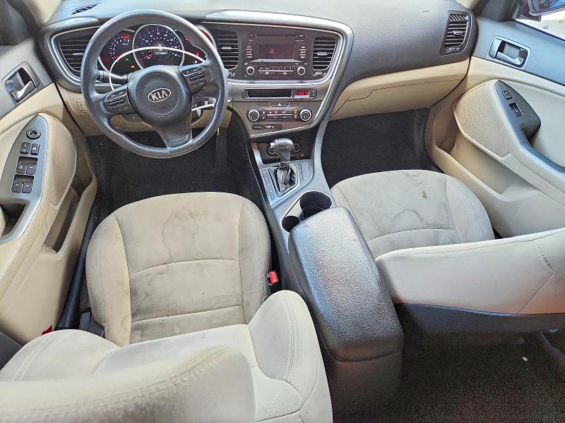 Photo 8 from auction – 2015 KIA OPTIMA with VIN KNAGM4A70F5645262