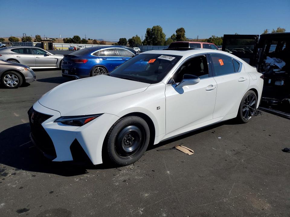 LEXUS IS 2021 with VIN JTHGZ1B20M5041969 - Photo from auction