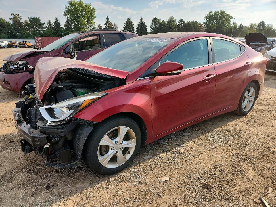 Photo 1 from auction – 2016 HYUNDAI ELANTRA with VIN 5NPDH4AE2GH736415