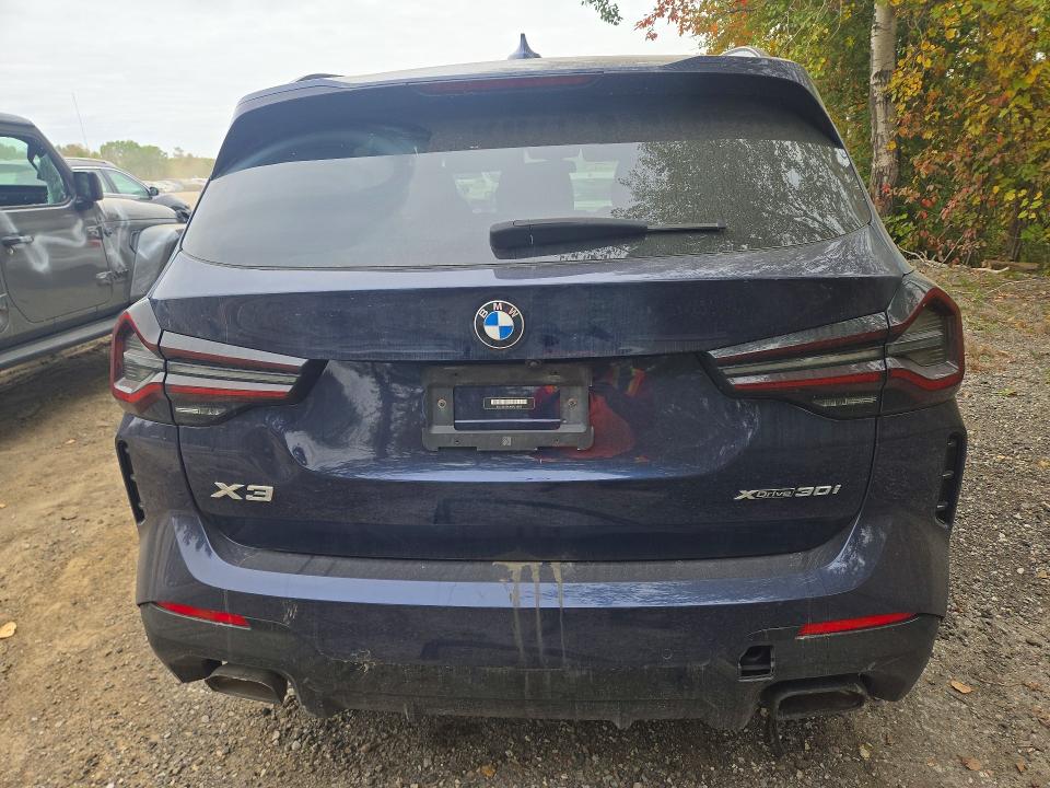 Photo 6 from auction – 2022 BMW X3 with VIN 5UX53DP04N9L45611