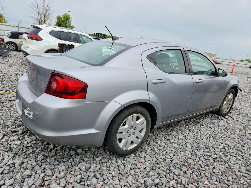 Photo 3 from auction – 2013 DODGE AVENGER with VIN 1C3CDZAB3DN725031