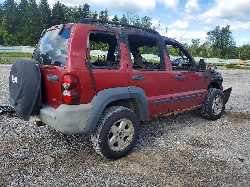 Photo 3 from auction – 2006 JEEP LIBERTY with VIN 1J4GL48K76W167992
