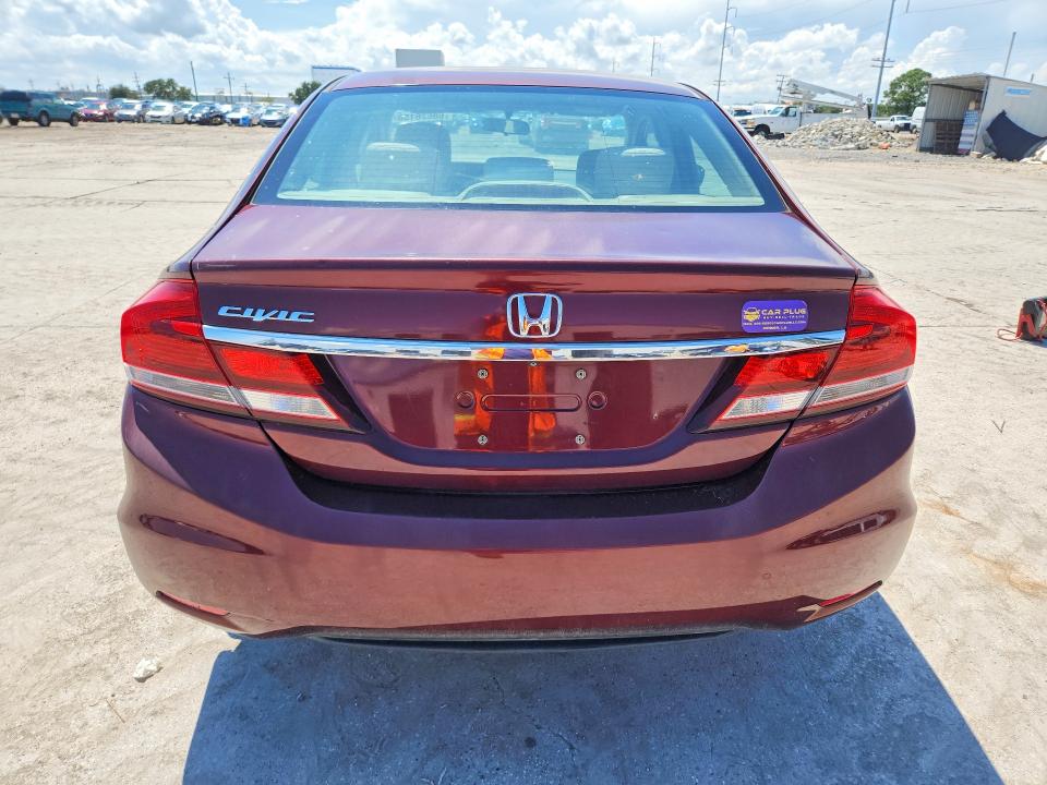 Снимка 6 от търг – 2015 HONDA CIVIC с VIN 19XFB2F58FE071028