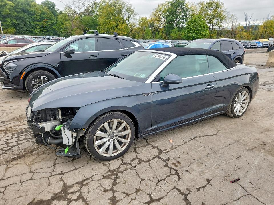 AUDI A5 2018 with VIN WAUYNGF55JN011674 - Photo from auction