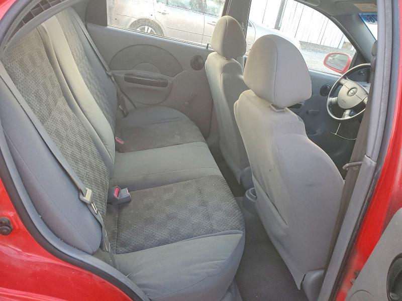Photo 10 from auction – 2005 CHEVROLET AVEO with VIN KL1TD52605B492693