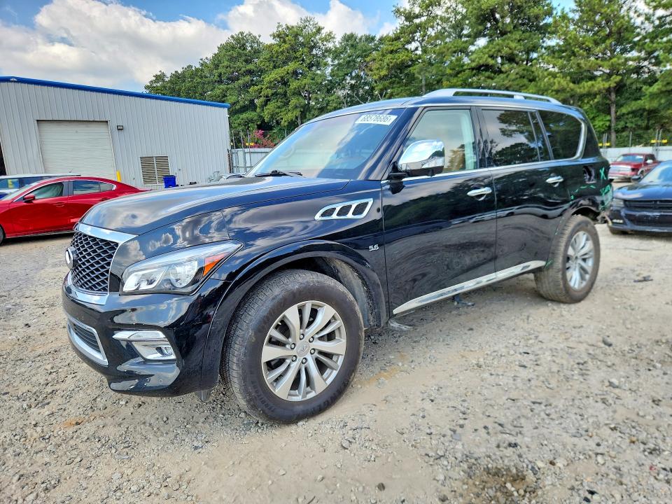 INFINITI QX80 2016 with VIN JN8AZ2NC3G9402758 - Photo from auction
