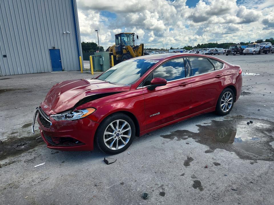 FORD FUSION 2017 with VIN 3FA6P0LU9HR316079 - Photo from auction