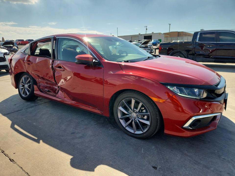 Photo 4 from auction – 2020 HONDA CIVIC with VIN 19XFC1F36LE203186