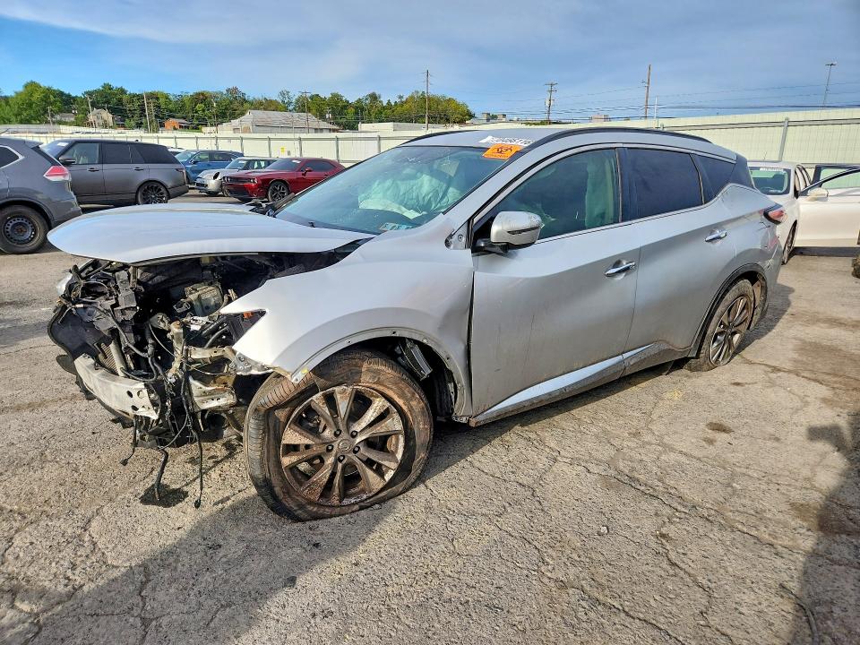 NISSAN MURANO 2017 с VIN 5N1AZ2MHXHN105810 - Снимка от търг