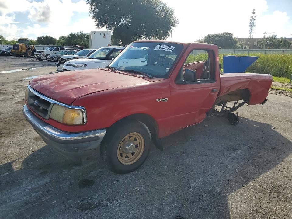 FORD RANGER 1997 with VIN 1FTCR10A7VUA90524 - Photo from auction