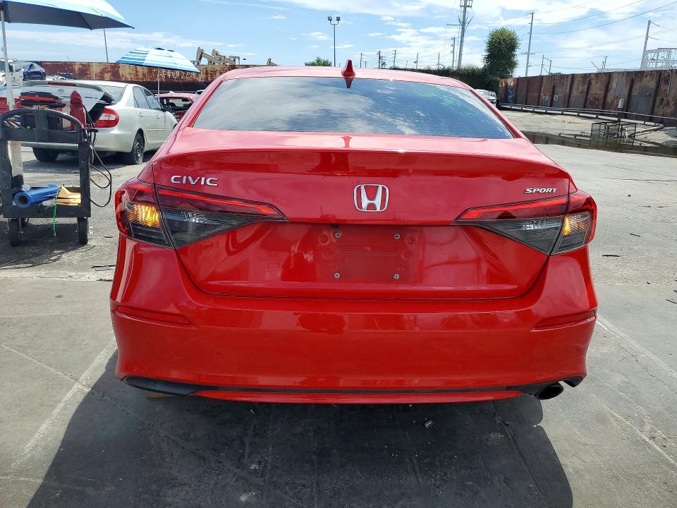 Photo 6 from auction – 2022 HONDA CIVIC with VIN 2HGFE2F56NH509590