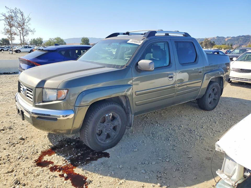 HONDA RIDGELINE 2007 with VIN 2HJYK16487H510904 - Photo from auction