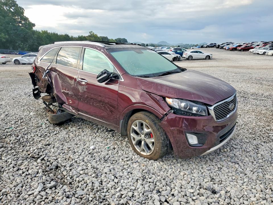Photo 4 from auction – 2017 KIA SORENTO with VIN 5XYPK4A58HG225282