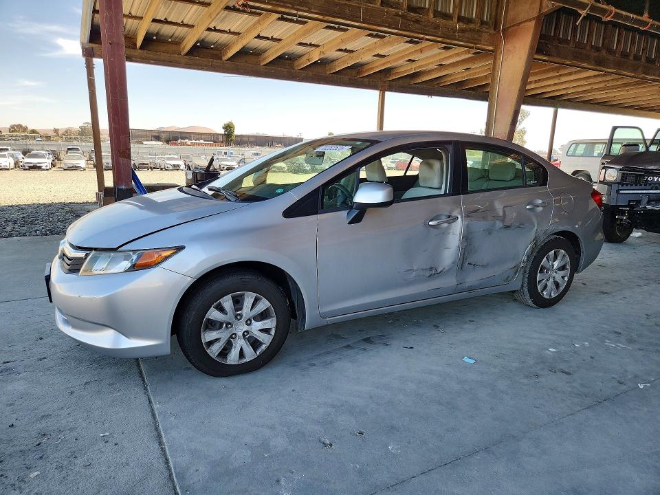 Photo 1 from auction – 2012 HONDA CIVIC with VIN JHMFB2F50CS004284