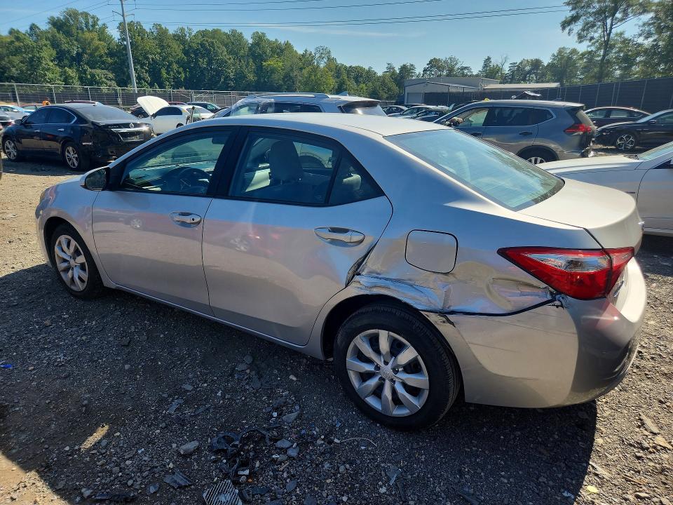 Photo 2 from auction – 2016 TOYOTA COROLLA with VIN 2T1BURHEXGC588684